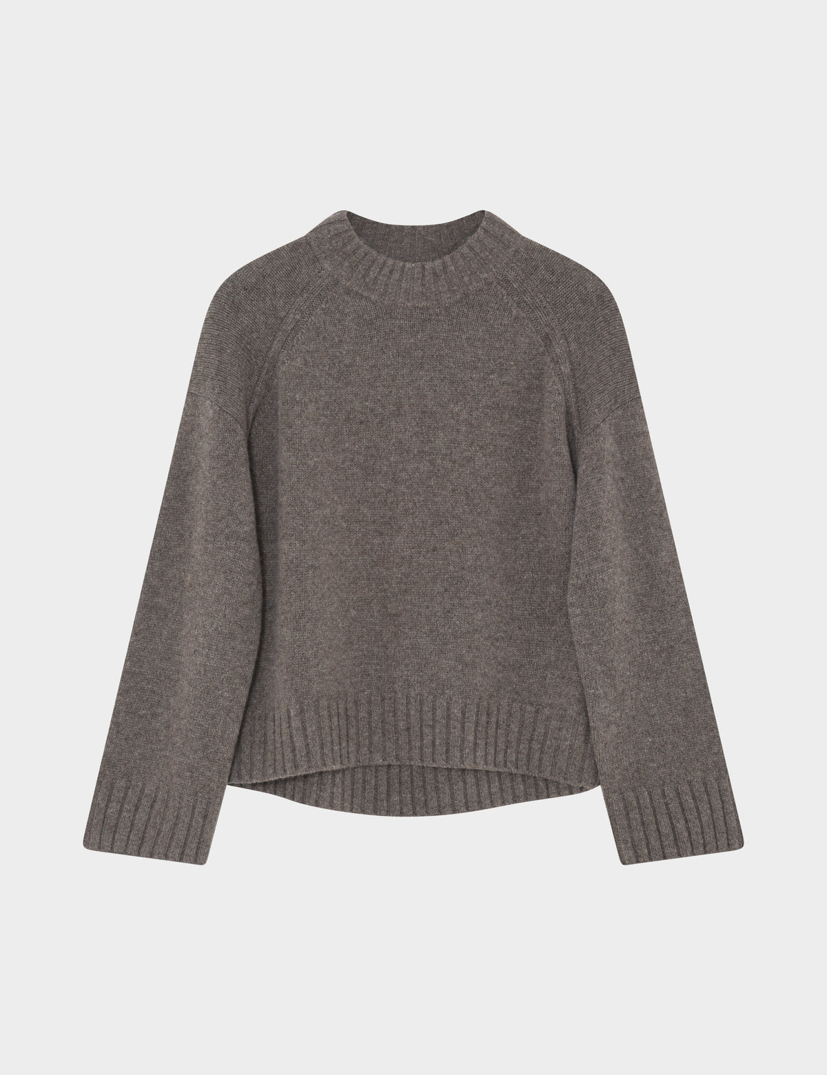 DAY Birger ét Mikkelsen Glen - Soft Lamb Pullover 181112 Walnut