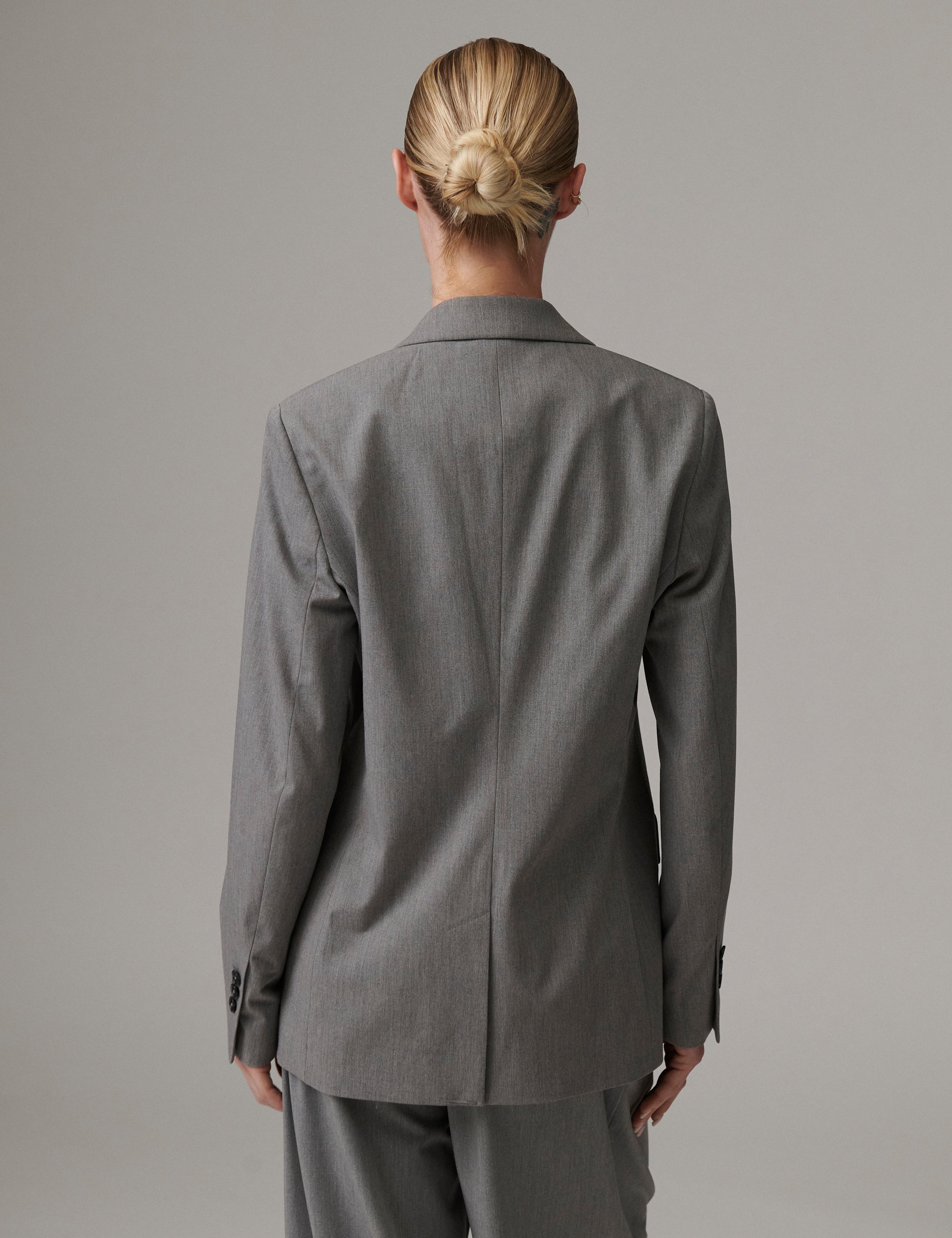 DAY Birger ét Mikkelsen Hector - Classic Gab - Blazer Blazer 500006 Medium Grey Melange