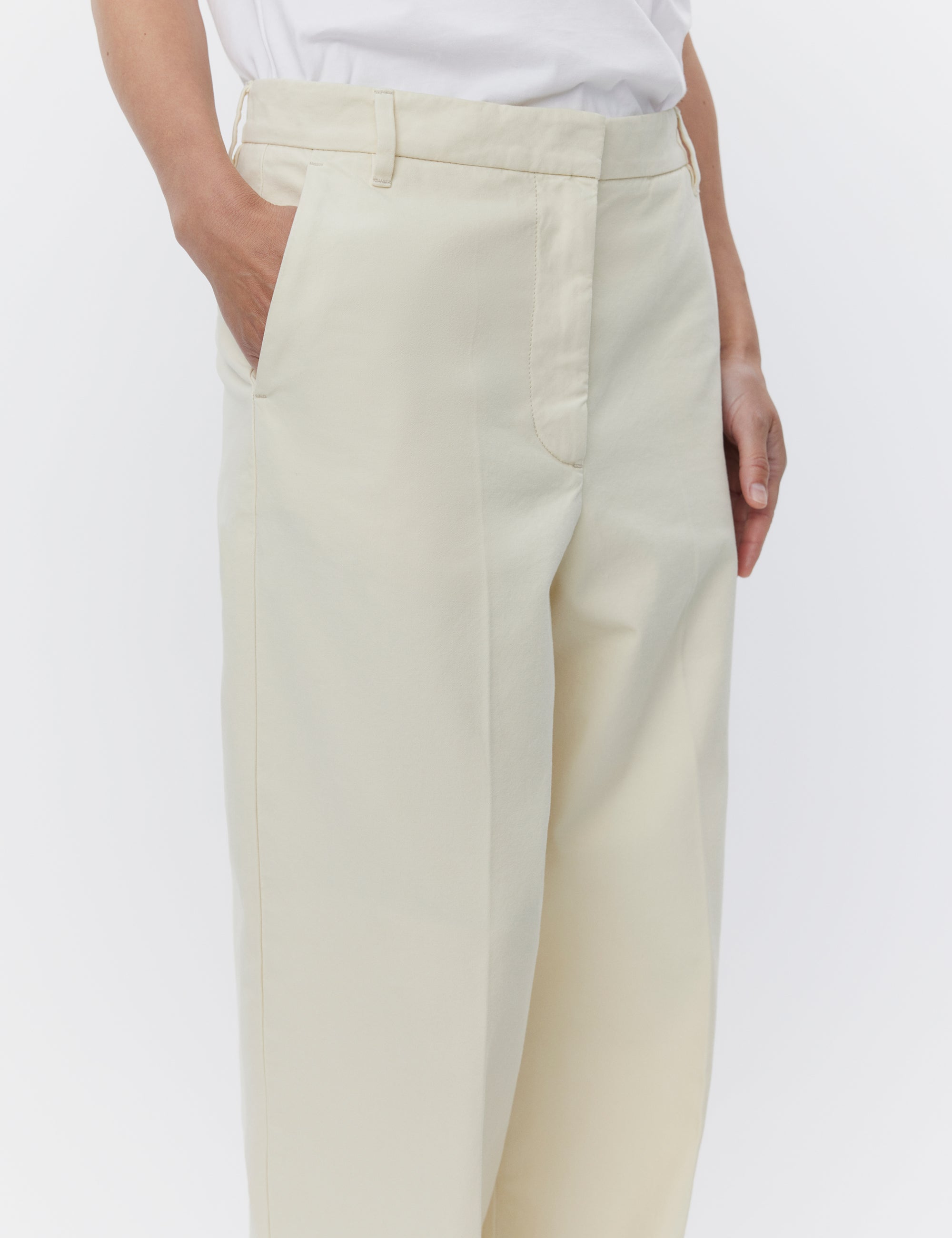 DAY Birger ét Mikkelsen Jade - Modern Canvas Pants 120110 Pistachio Shell