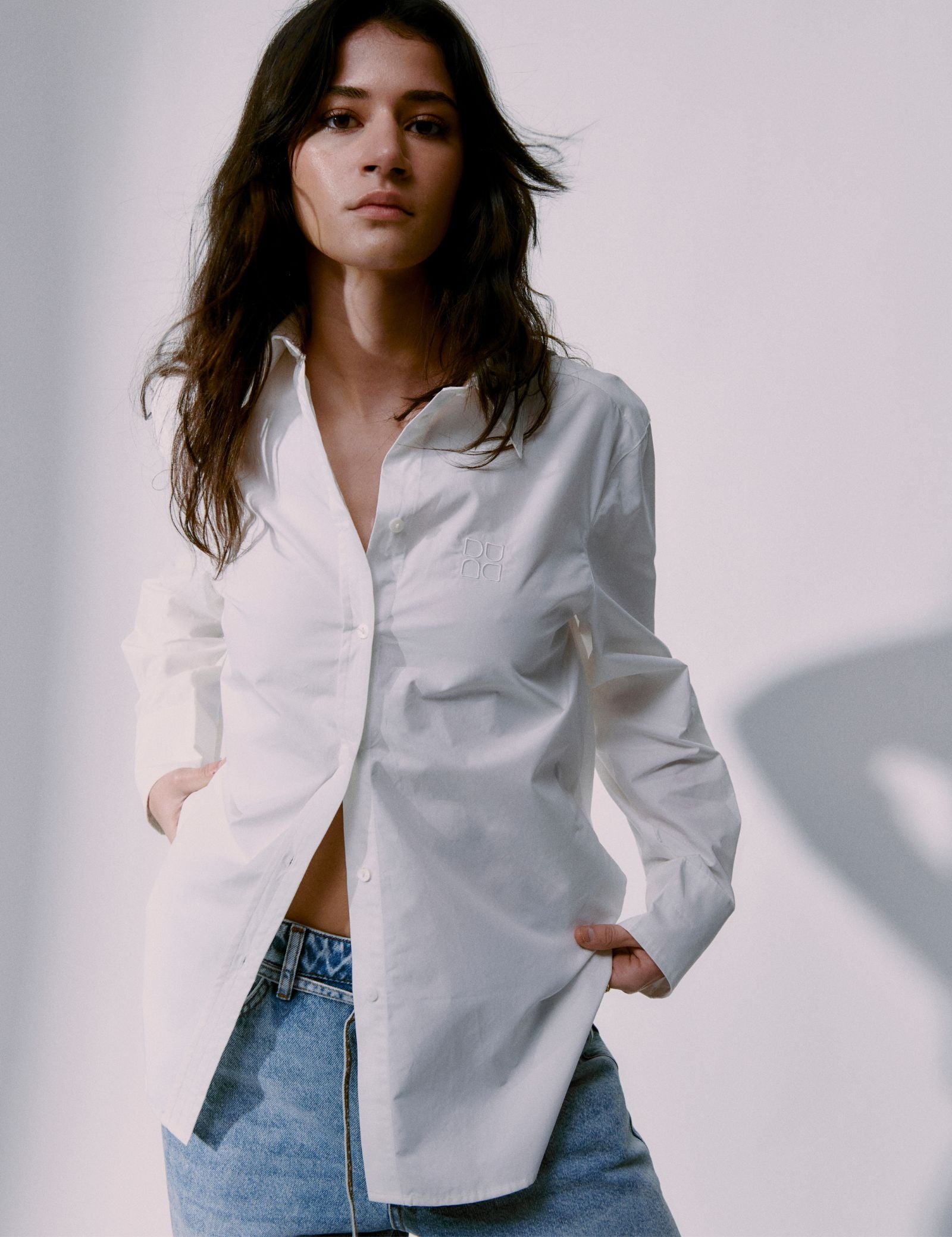 DAY Birger ét Mikkelsen Jojo - Poplina Shirts & Blouses 110601 Bright White