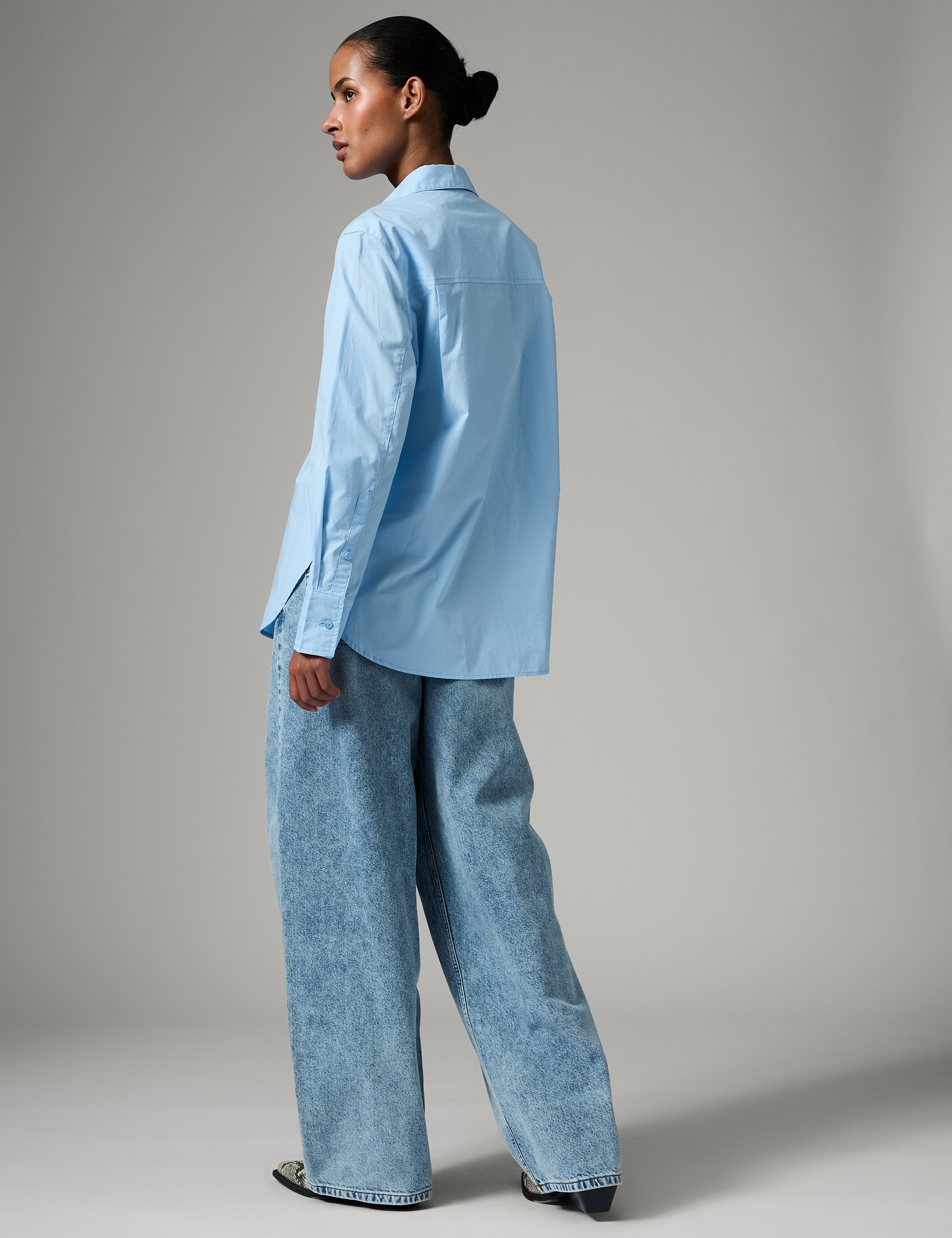 DAY Birger ét Mikkelsen Jojo - Poplina Shirts & Blouses 154030 Chambray blue