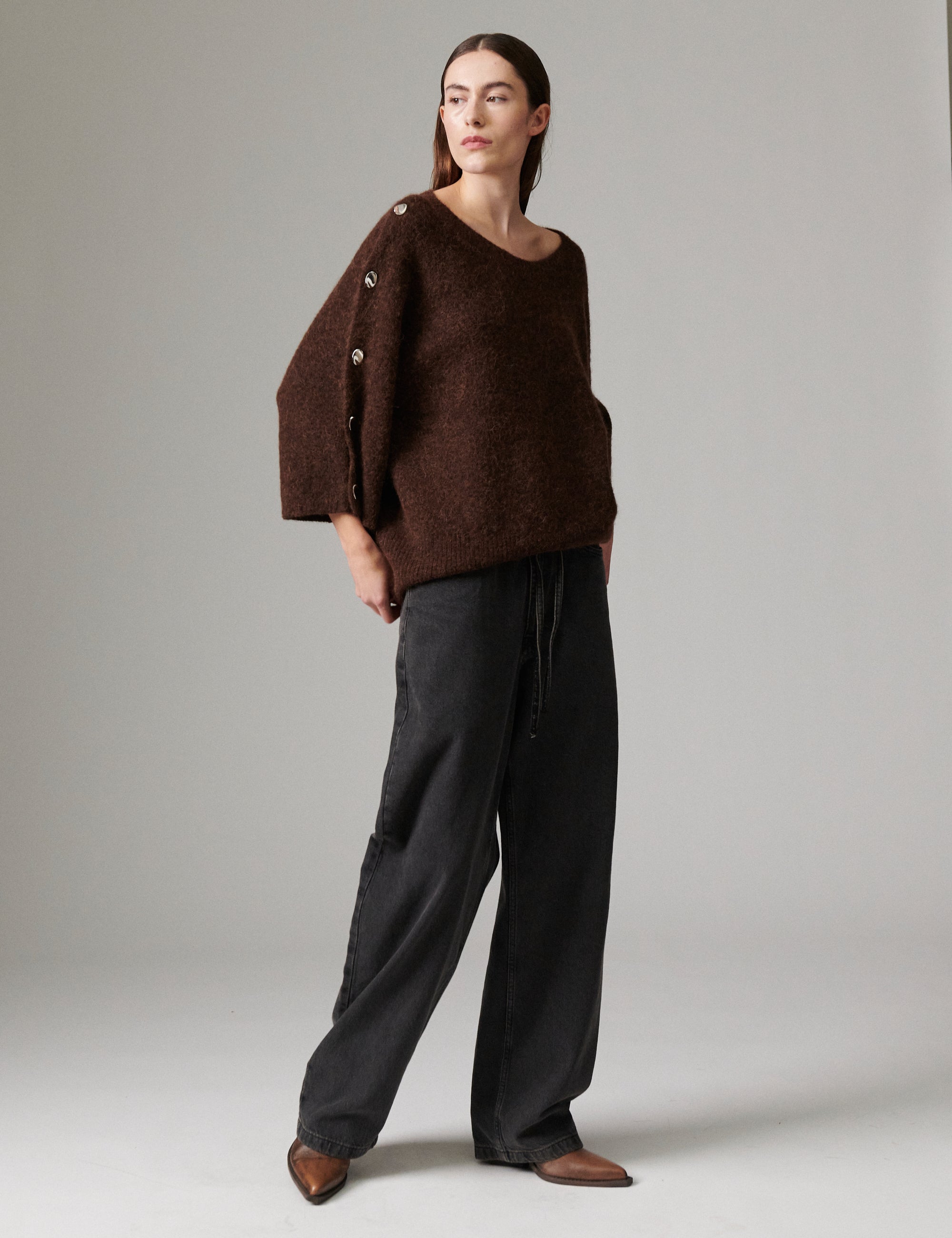 DAY Birger ét Mikkelsen Kamma - Cozy Days - Pullover Pullover 500184 COFFEE BEAN MELANGE
