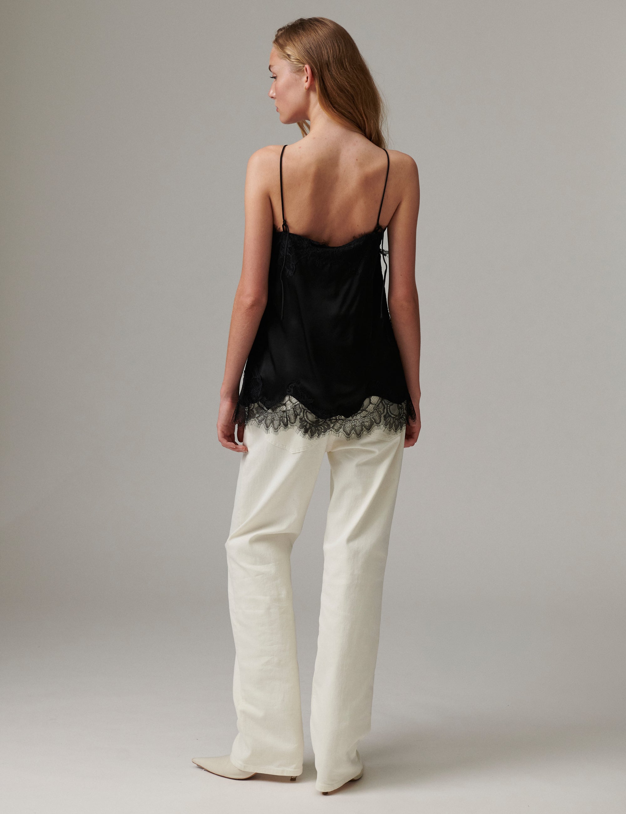 DAY Birger ét Mikkelsen Lacey - Fluid Viscose - Top Top 190303 Black