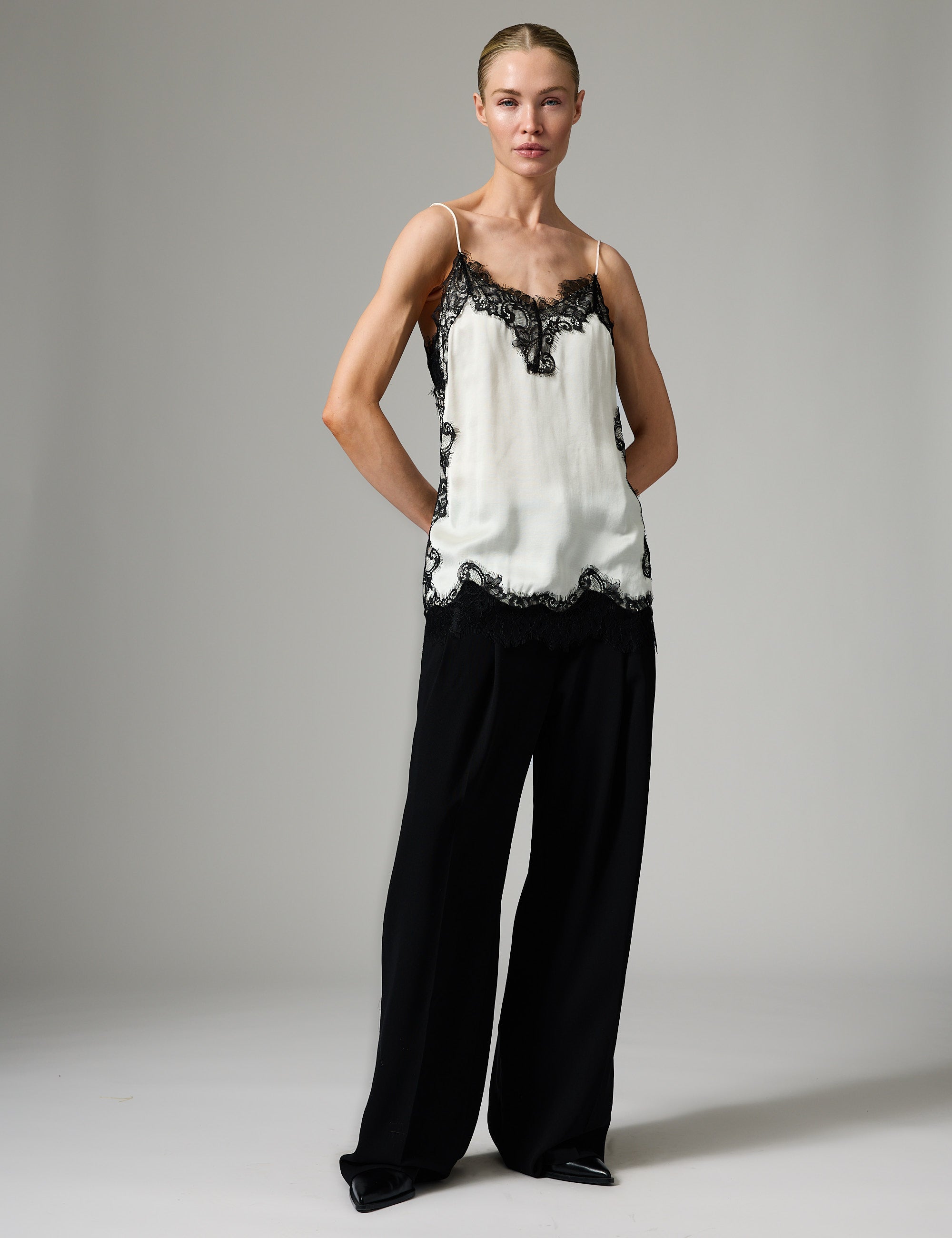 DAY Birger ét Mikkelsen Lisa - Fluid Viscose Tops & T-Shirts 110104 Vanilla Ice