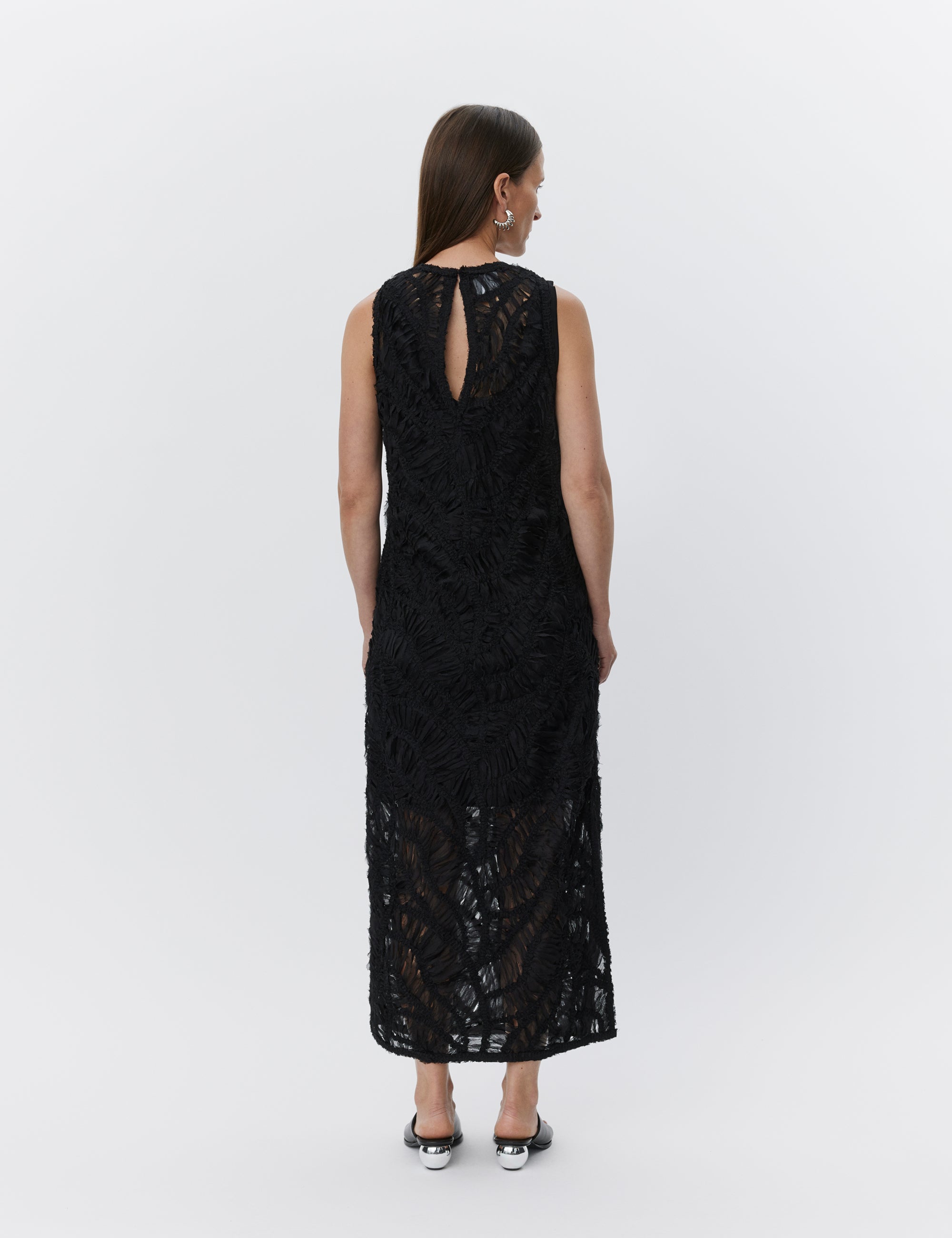 DAY Birger ét Mikkelsen Loopun - Crochet Tulle Dress 190303 BLACK