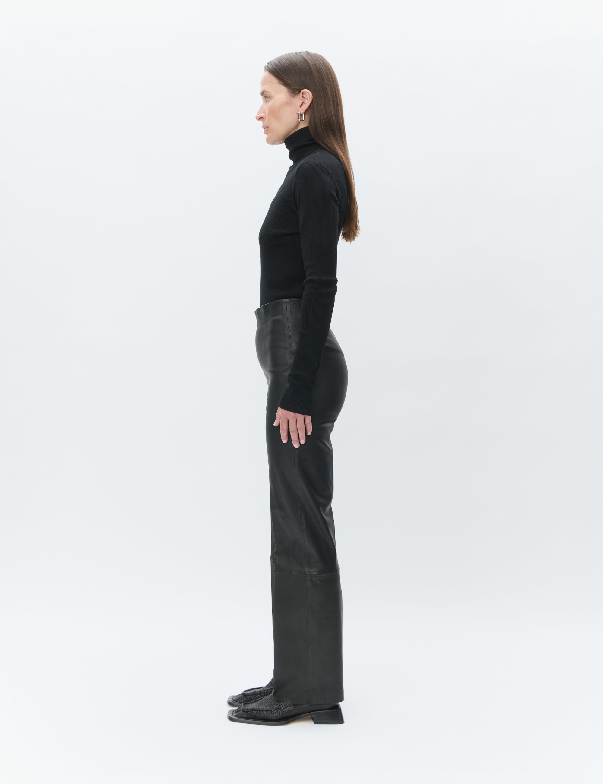 DAY Birger ét Mikkelsen Madisson - Lamb stretch Pants 190303 BLACK