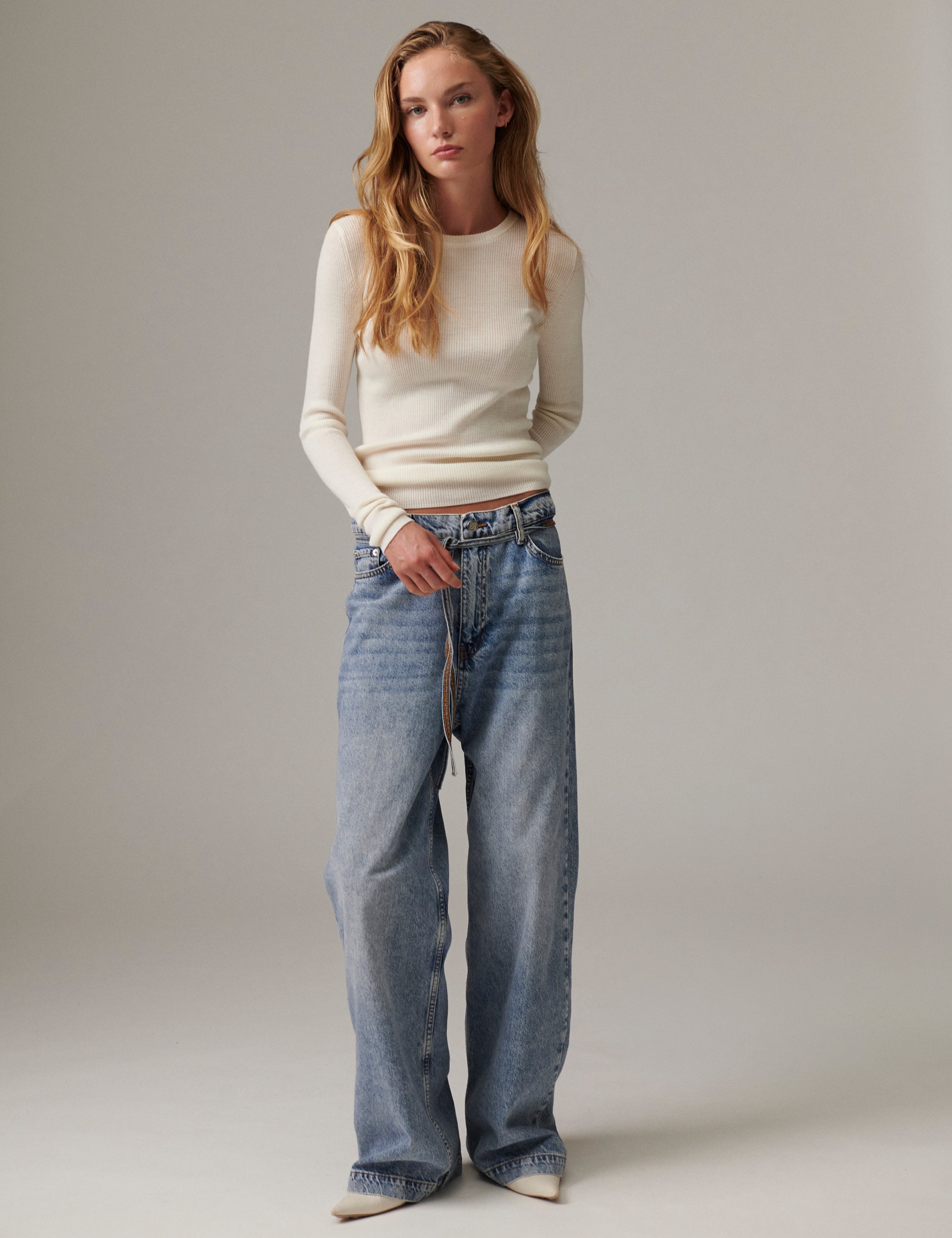 DAY Birger ét Mikkelsen Mariana - Daily Elements - Pullover Pullover 01002 Ivory Shade