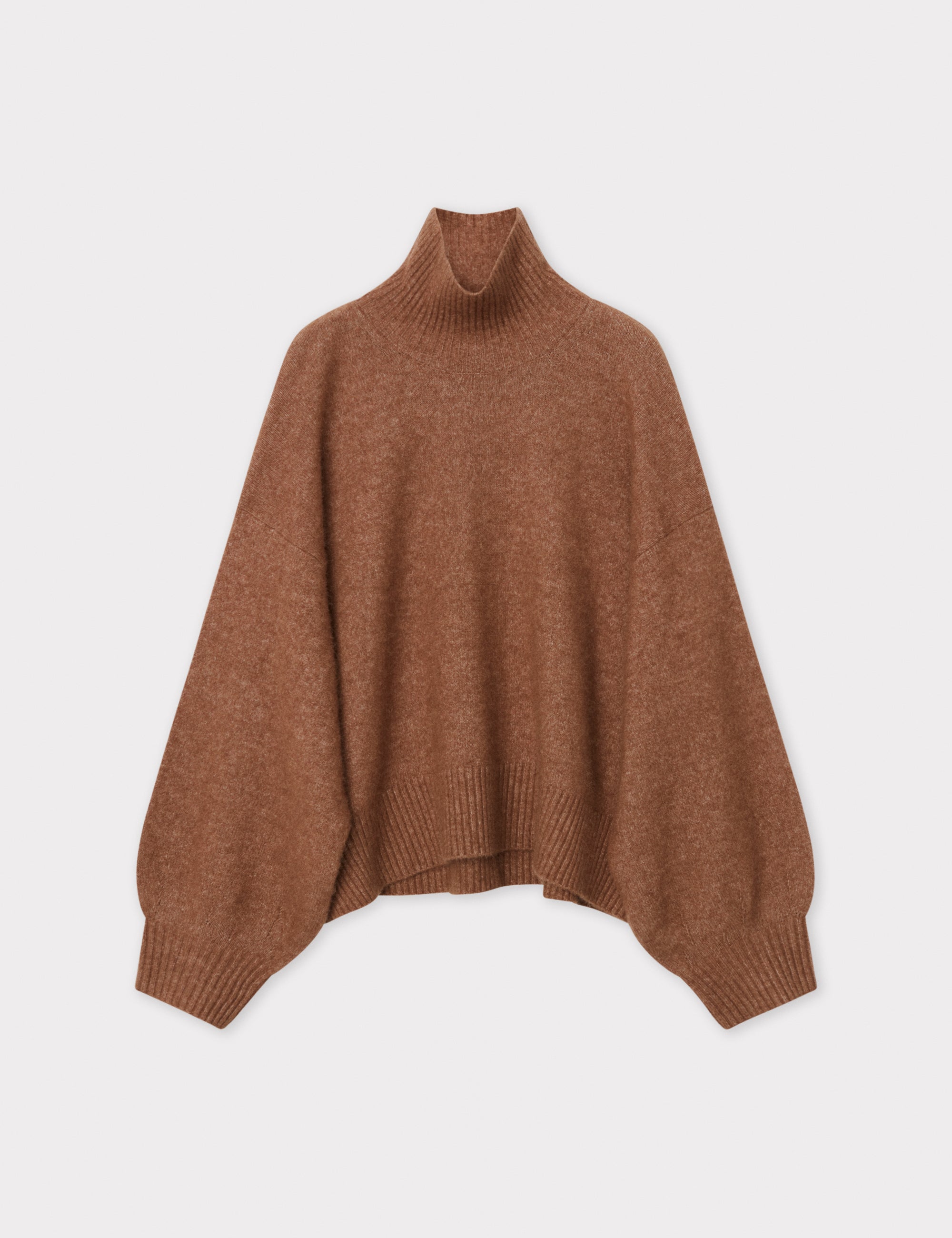 DAY Birger ét Mikkelsen Mazy - Cozy Days RD Pullover 500061 CARAMEL MELANGE