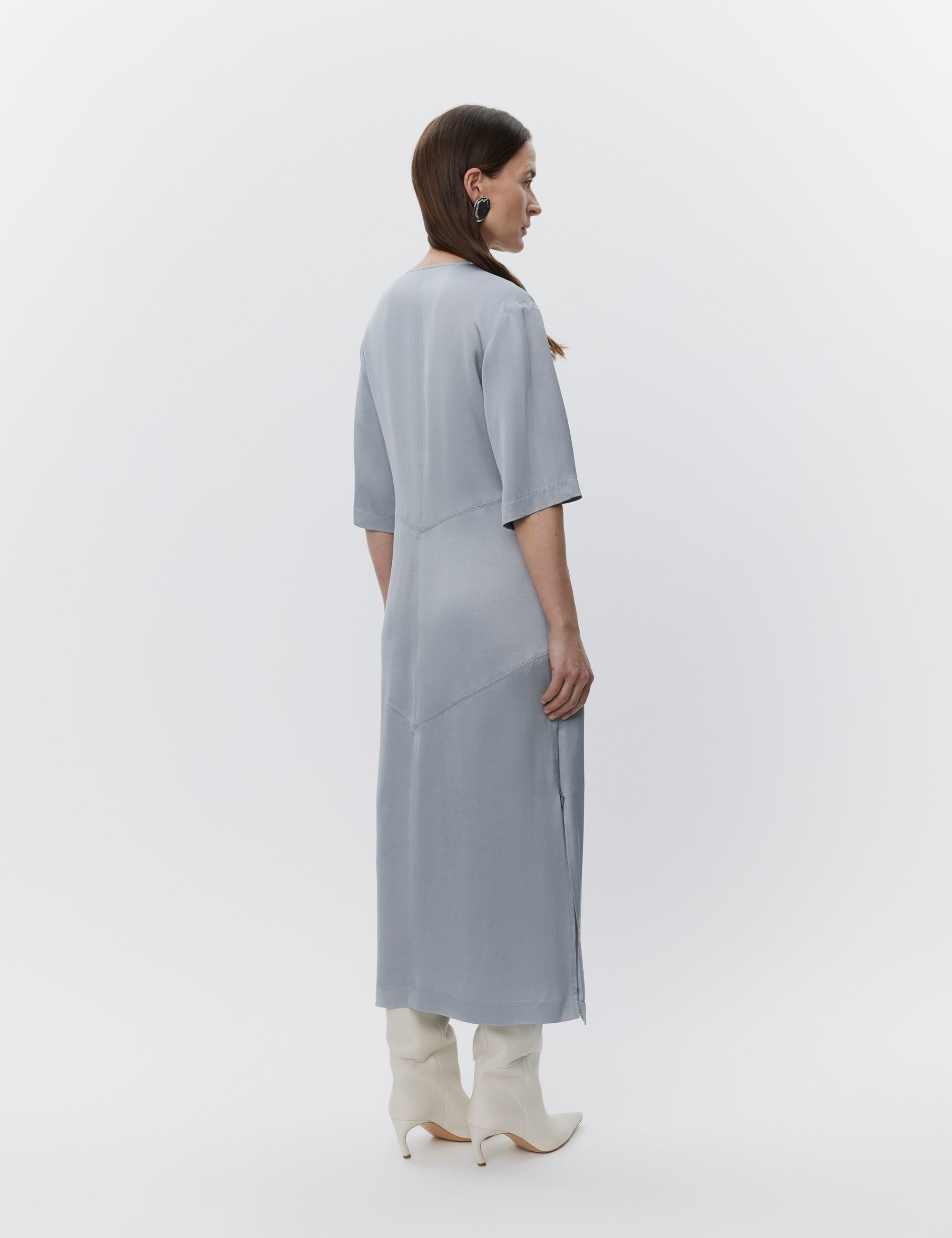 DAY Birger ét Mikkelsen Micca - Modern Twill Dress 154305 Quarry