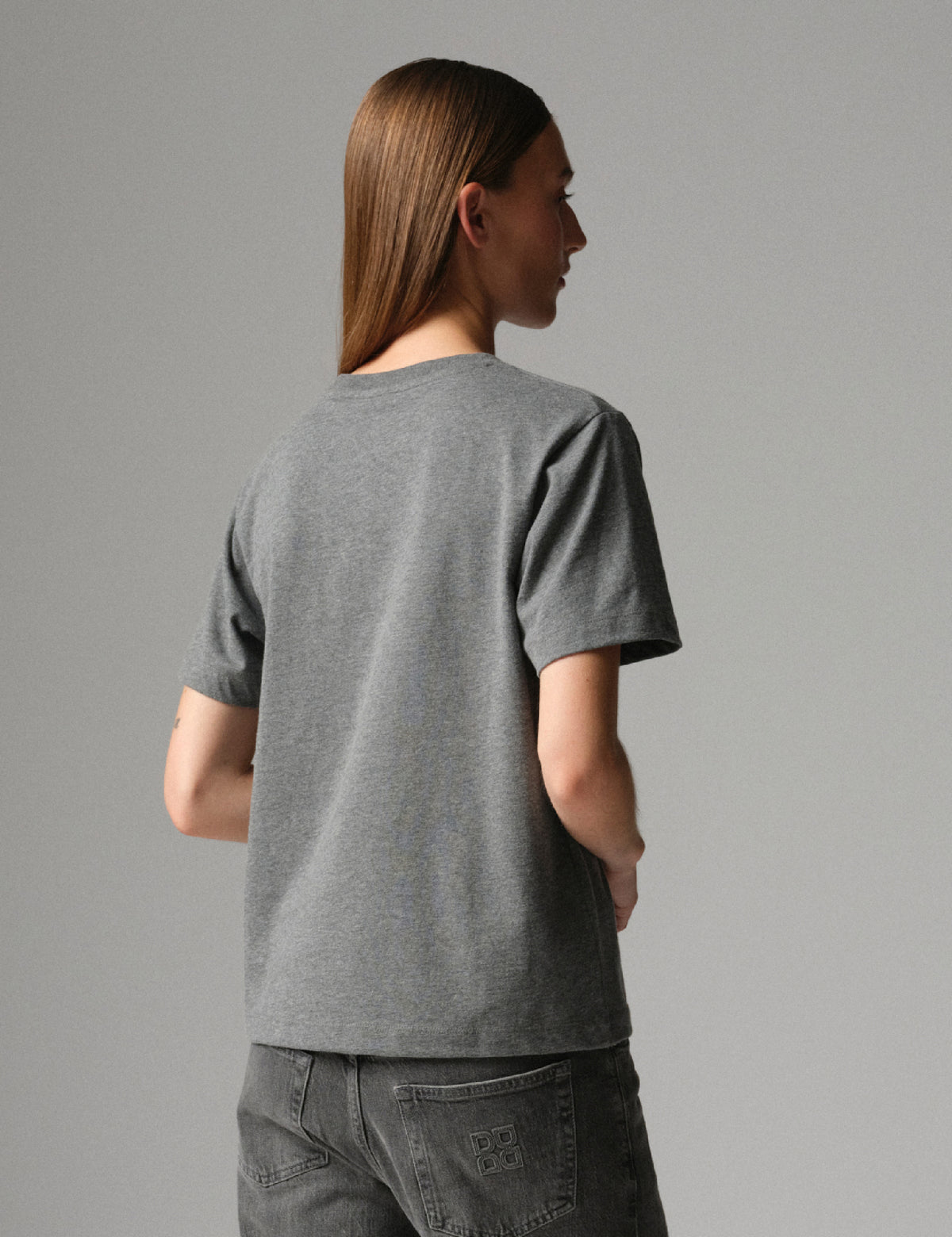 DAY Birger ét Mikkelsen Parry - Heavy Jersey - T-shirt T-shirt 500006 Medium Grey Melange