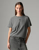 Parry - Heavy Jersey - T-shirt - Medium Grey Melange