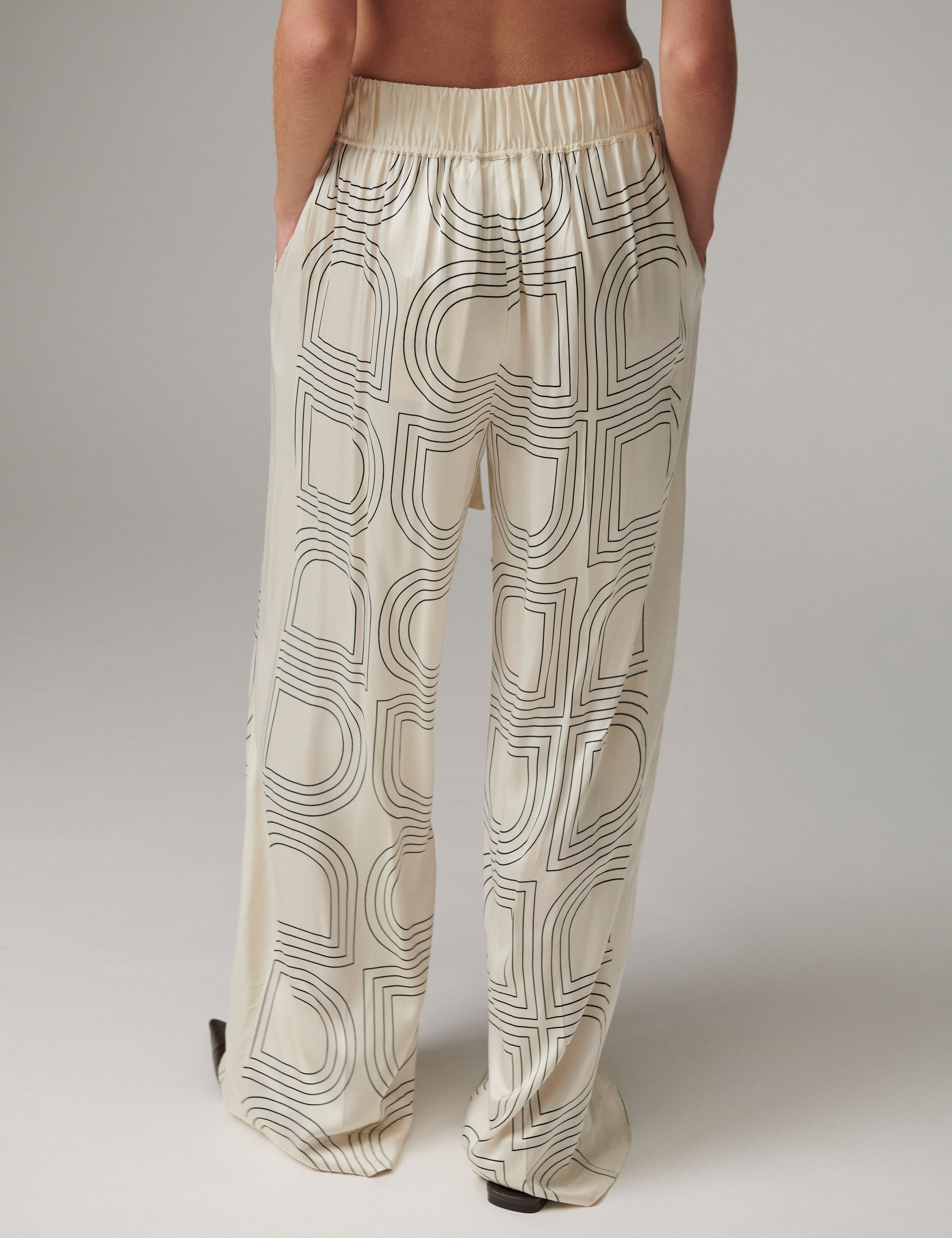 DAY Birger ét Mikkelsen Posey- Fluid Viscose - Pants Pants 110605 Jet Stream