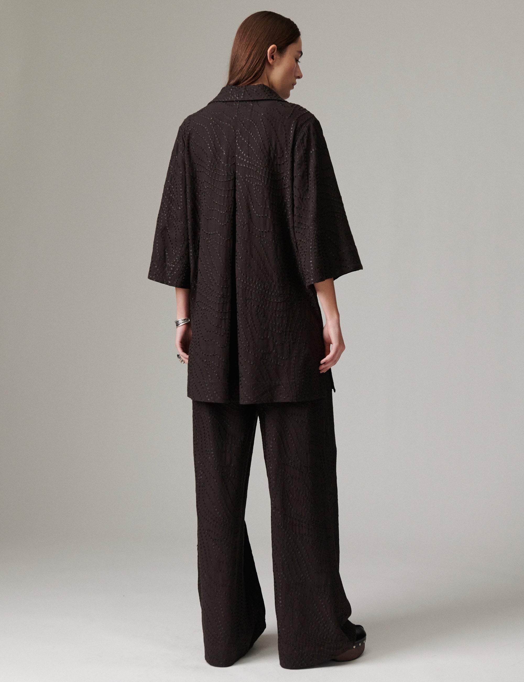 DAY Birger ét Mikkelsen Prima - Day Kantha - Tunic Tunic 10037 Coffee Bean