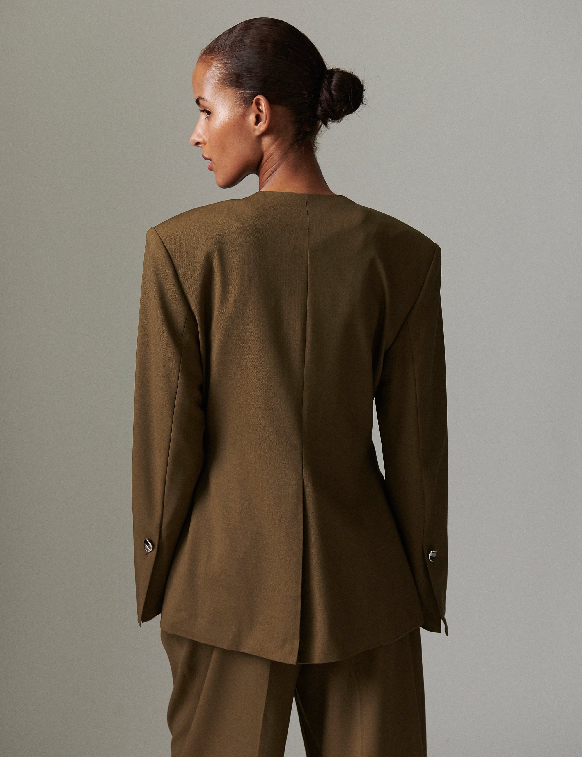 DAY Birger ét Mikkelsen Roe - Light Wool Blend Blazer 180820 CAPERS