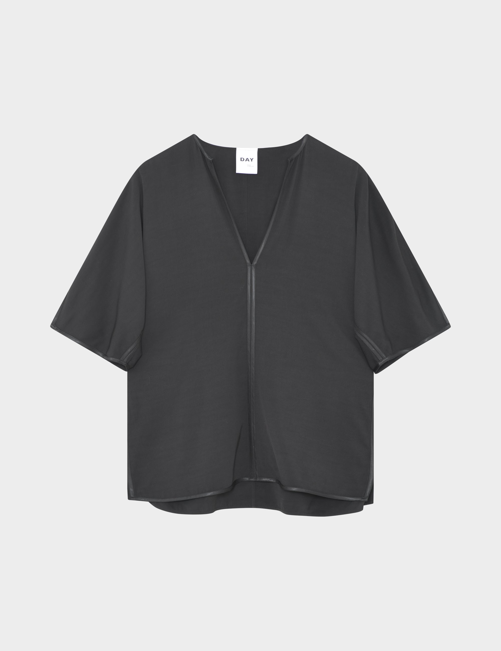DAY Birger ét Mikkelsen Rue - Light Modern Twill Dress 190303 BLACK