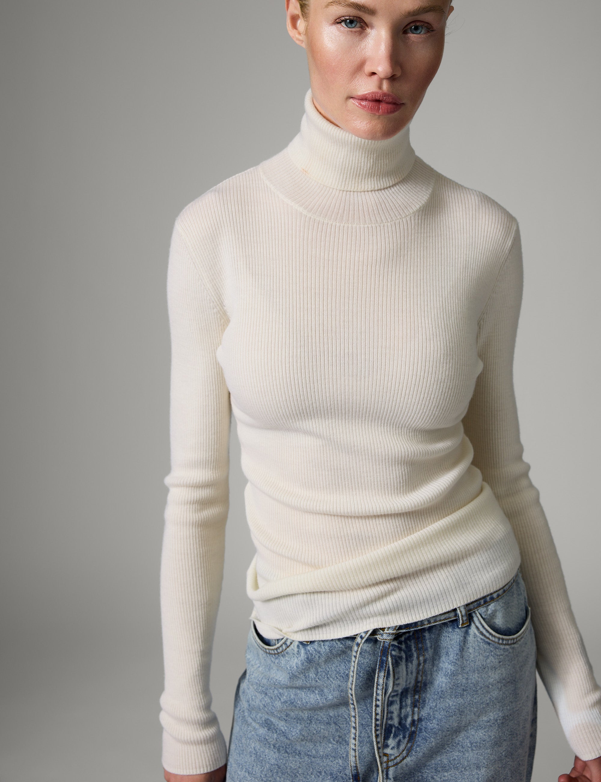 DAY Birger ét Mikkelsen Sierra - Daily Elements Pullover 01002 Ivory Shade