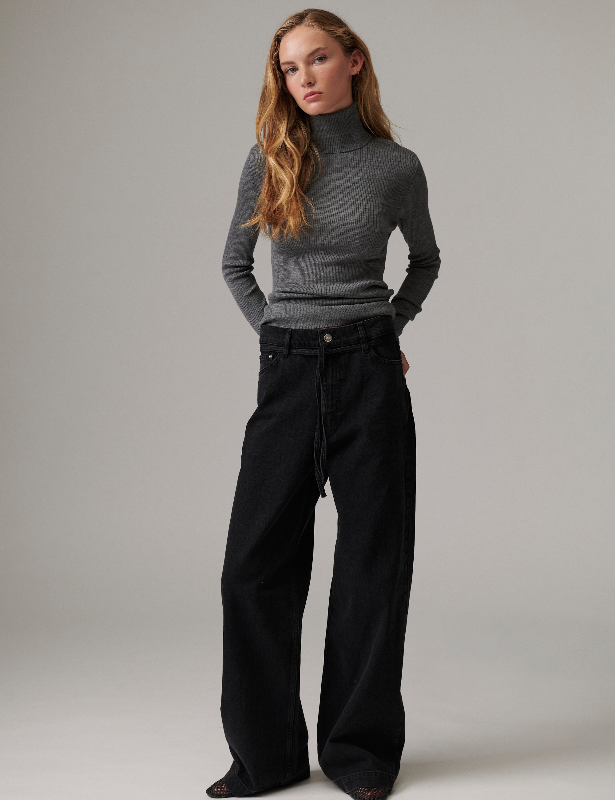 DAY Birger ét Mikkelsen Sierra - Daily Elements - Blouse Blouse 500006 Medium Grey Melange