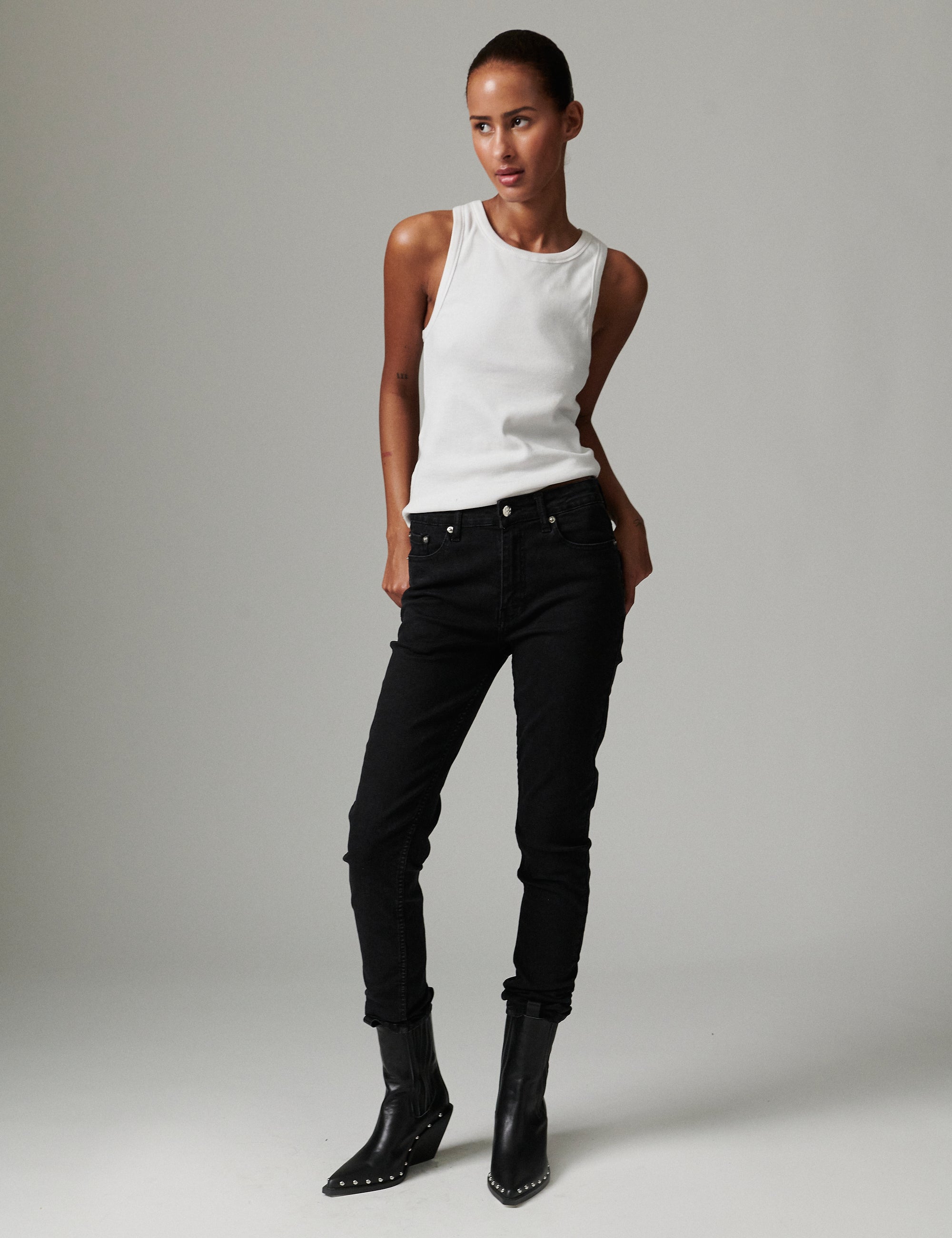 DAY Birger ét Mikkelsen Sliema - Black Denim Stretch Jeans 190303 BLACK