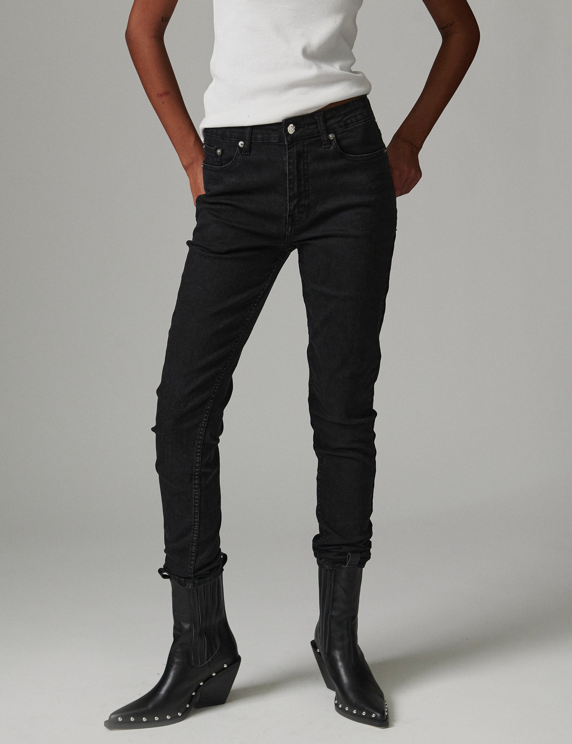 DAY Birger ét Mikkelsen Sliema - Black Denim Stretch Jeans 190303 BLACK