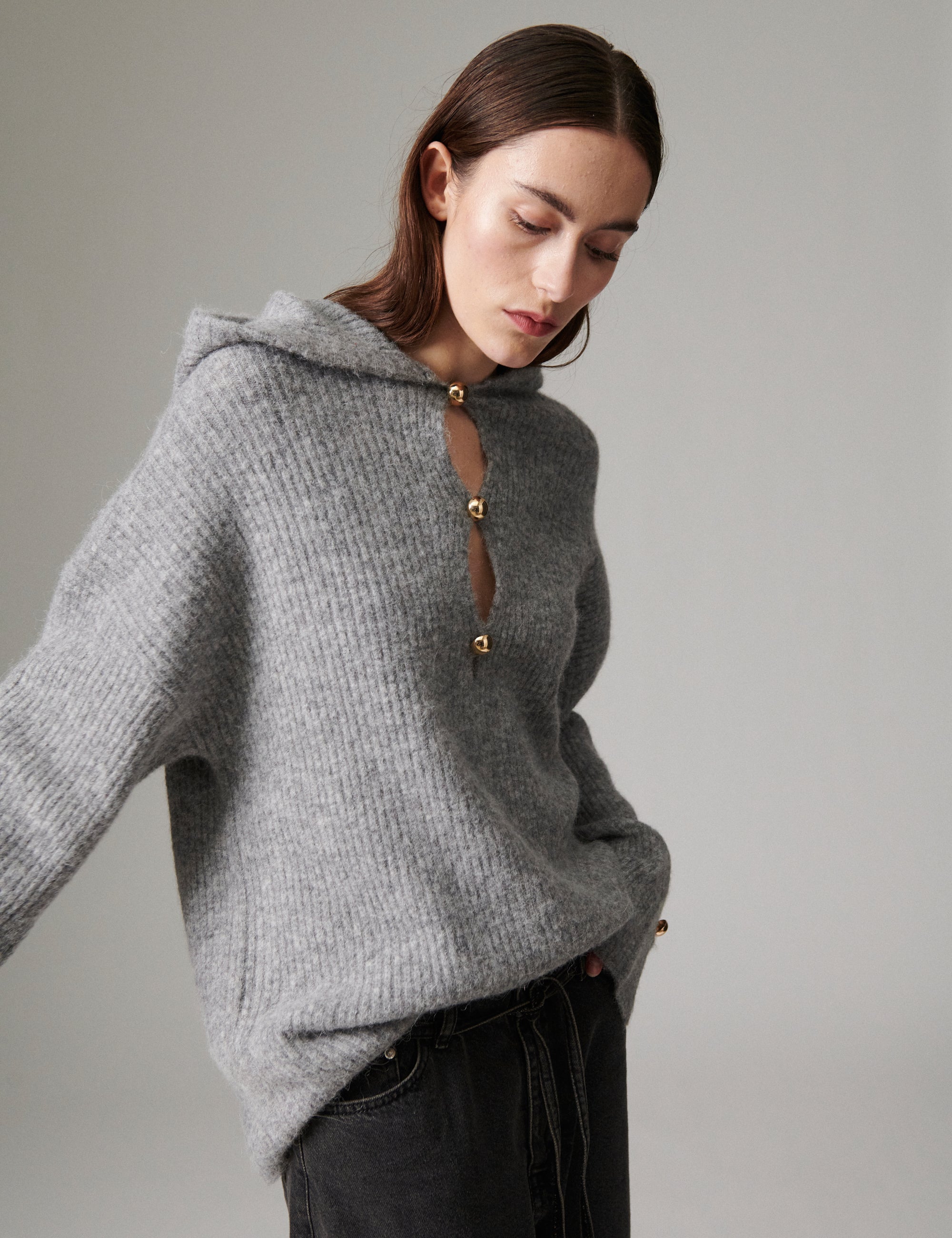 DAY Birger ét Mikkelsen Sonja - Cozy Days - Pullover Pullover 164703 GHOST GRAY