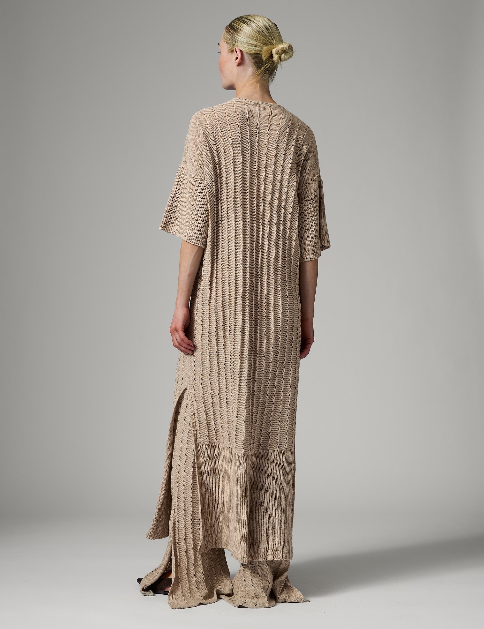 DAY Birger ét Mikkelsen Stellan - Summer Linen Dress 161407 COBBLESTONE