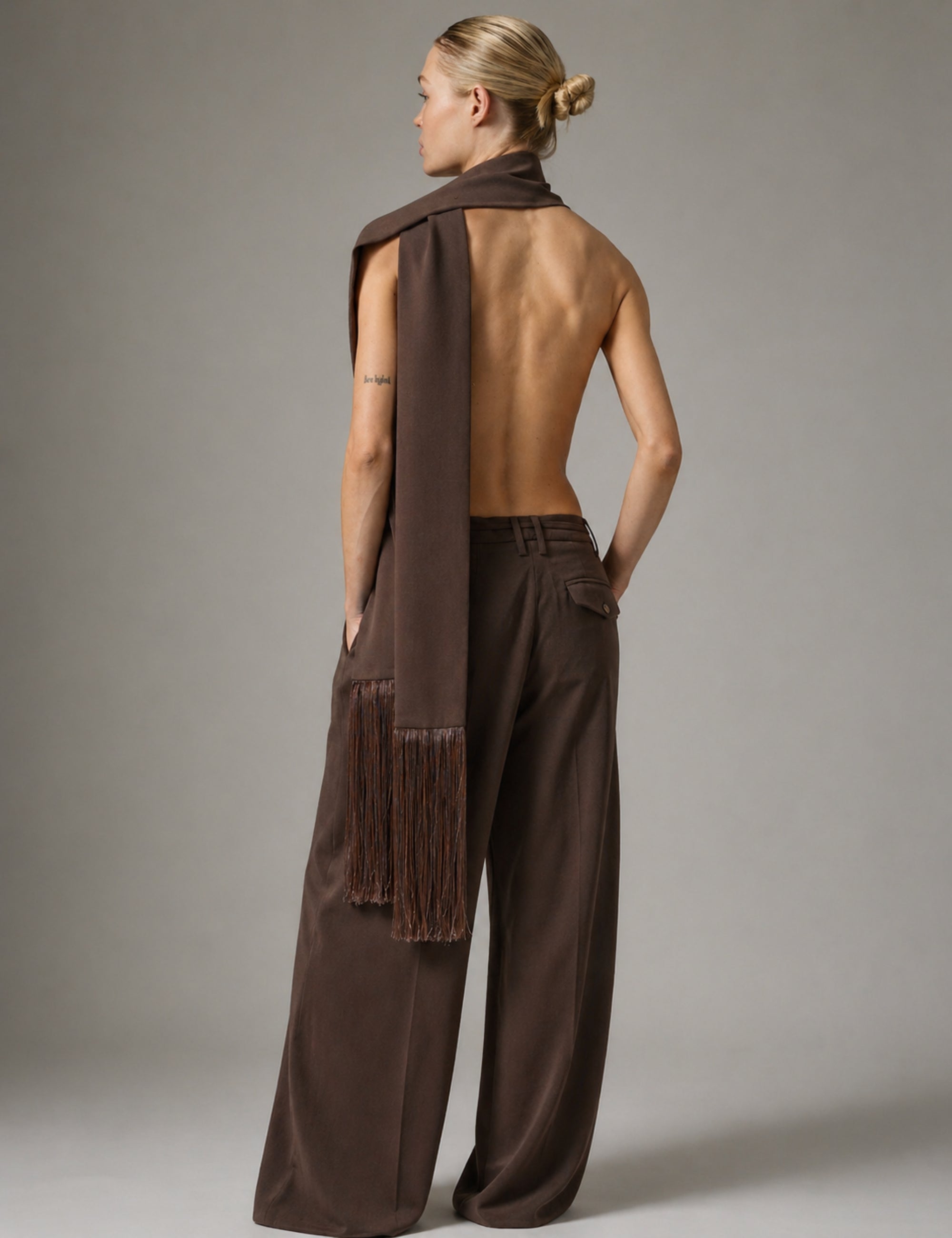 DAY Birger ét Mikkelsen Tory - Classic Gabardine - Scarf Scarf 191018 Ganache