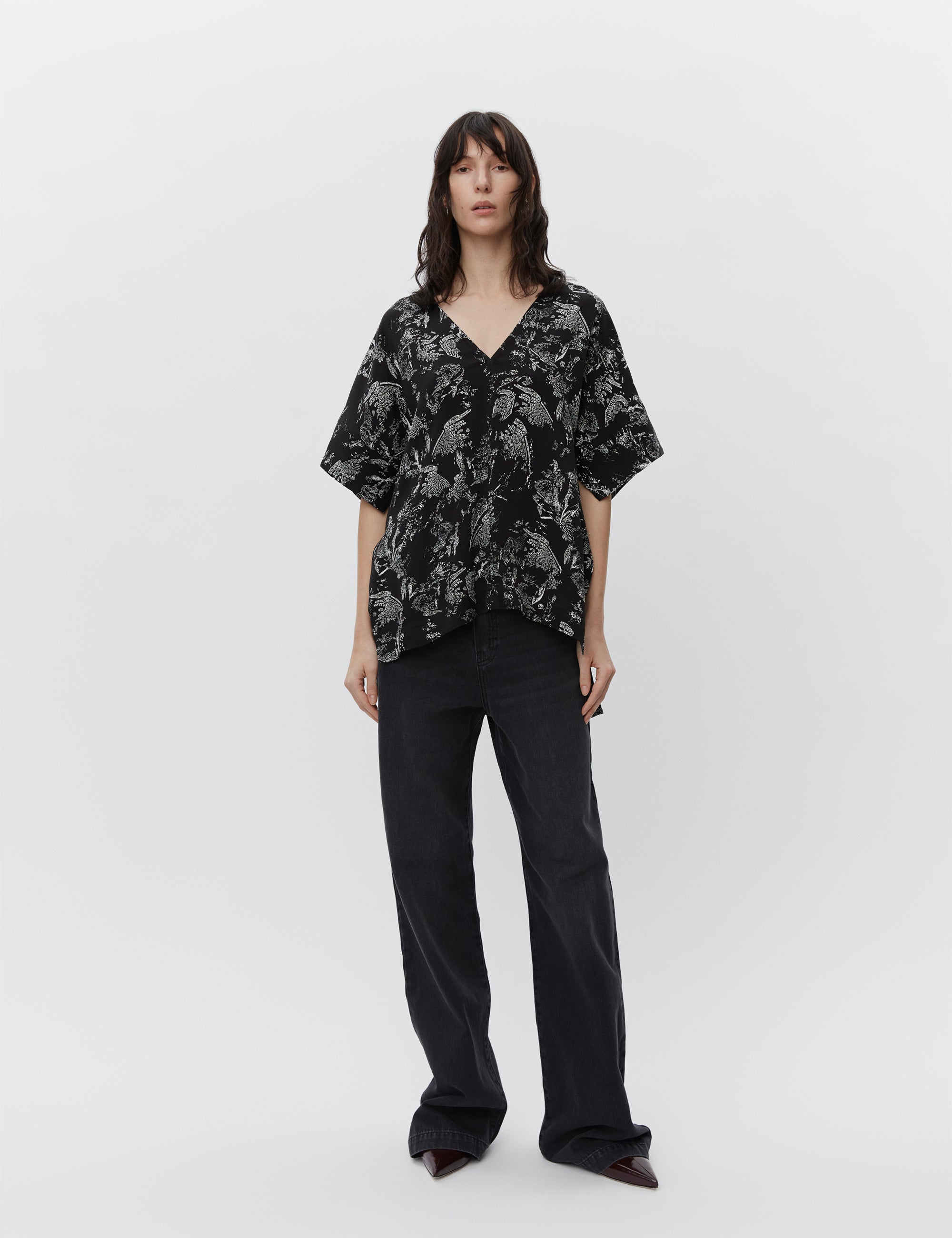 DAY Birger ét Mikkelsen Tristan - Graphic Legacy Shirts & Blouses 190303 BLACK